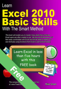 Excel 2010 Basic Skills - Front Cover